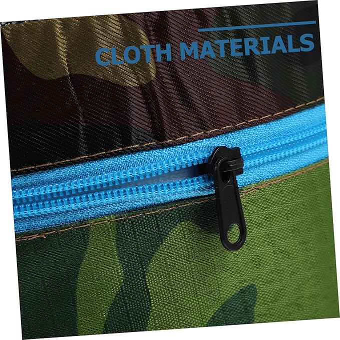Totority Outdoor Stool Foam Pad Portable and Convenient Agricultural Leather Mound Stool for Camping Garden and Travel