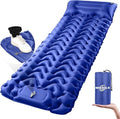 Convenient Foot Stepping Inflatable Mat Outdoor Camping Moisture Proof Mat Car Inflatable Mattress (1 Piece Multiple Colors to Choose from)