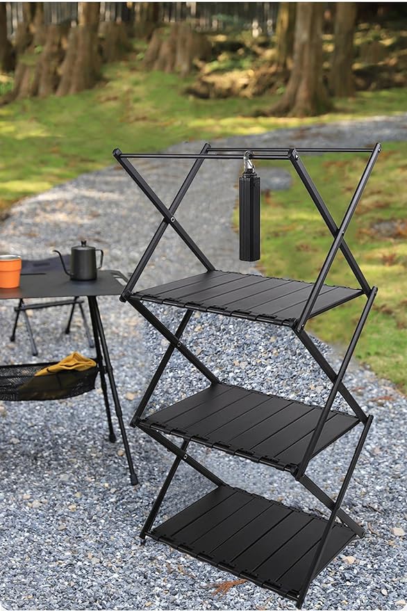 The Folding Shelves are Flexible and Versatile Portable Adjustable and Easy to fold