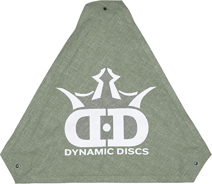 Dynamic Discs Folding Stool | Portable &amp Collapsible Stool for Disc Golf and More | Fits in Frisbee Golf Bags and Backpacks (Flint Gray)