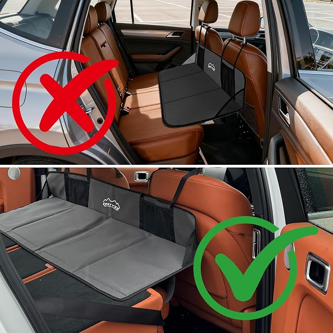 ONTYZZ Car Rear Seat Mattress Extension Plate for Air Mattress Foldable Portable Mattress for Sleeping Increase Vehicles Bed Camping Space