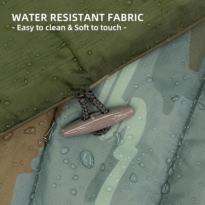 Camping Blanket Puffy - Outdoor Stadium Blanket Wearable Lightweight Packable Machine Washable Camping Quilt for Traveling Picnic Beach Party