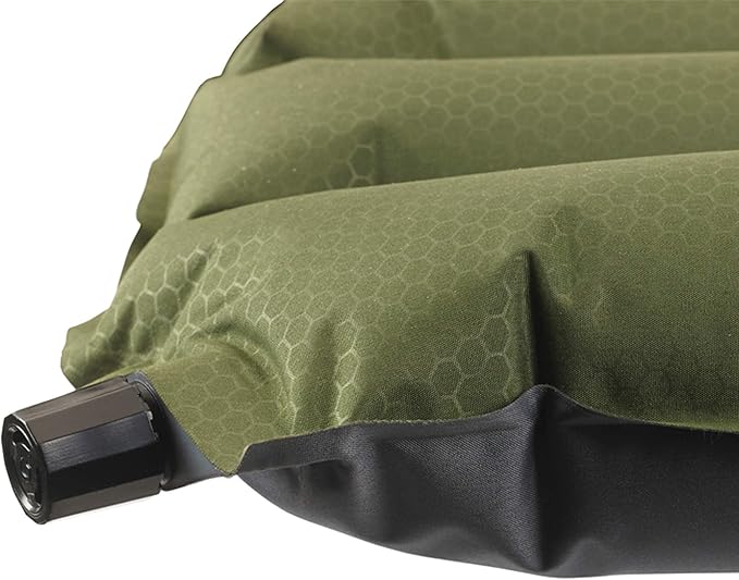 Snugpak Basecamp Ops Air Mat with Built in Foot Pump and Non-Slip Bottom