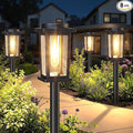 Solar Pathway Lights Outdoor 8 Pack Solar Powered Garden Lights Waterproof Auto On/Off Outdoor Landscape Lights for Patio Walkway Driveway Lawn Pool Decor. (Warm White)