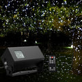 Outdoor Star Lights Projector AIRIVO White Laser Fairy Lights Projector Christmas Snowflake Projector 3 Lighting Modes Garden Light with Remote Control for Home PatioLandscape