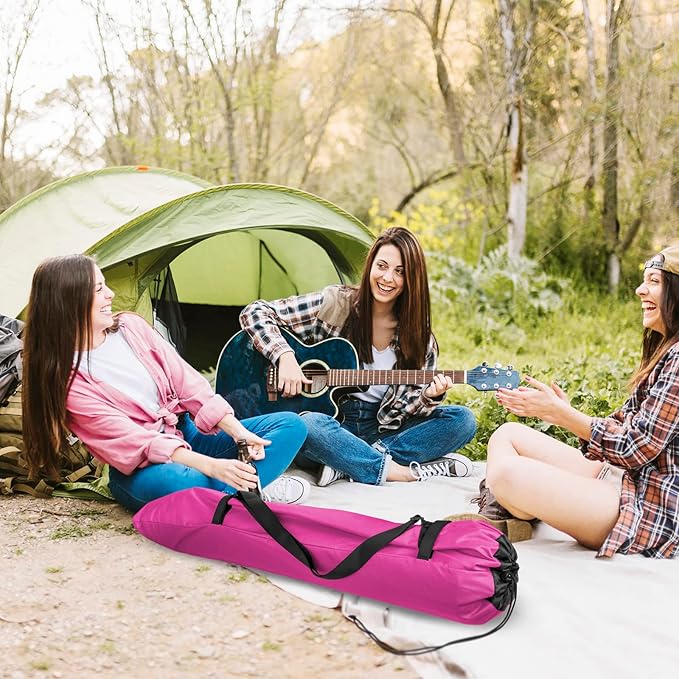 Xxerciz Foldable Camp Chair Replacement Bag with Shoulder Strap for Outdoor Camping Travel Carrying Cover Heavy Duty Large Storage Folding Chair Bag (Chair is not included)