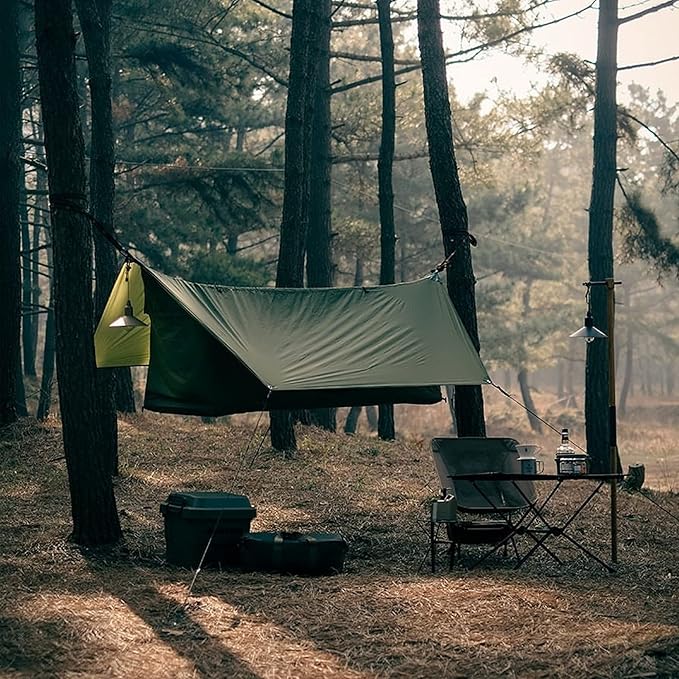 Haven Tents Lay Flat Hammock Tent - Waterproof Camping Hammock with Mosquito Net Insulated Pad and Rainfly - Haven Tent Haven XL Haven Safari