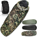 Military Sleeping Bag System Tactical Gear – 4-Part Modular Sleeping Bags Cold Weather Includes Stuff Sack Bivy Cover Intermediate Cold Weather and Patrol Bag – Waterproof and Lightweight