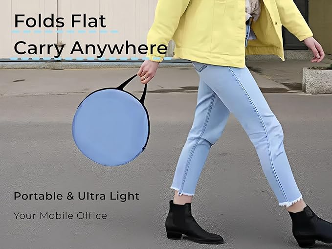 Laptop Sunshade Tent &amp Bag Portable Case for Working Outside | Anti-Glare | Water Resistant | for 13-18 inch Laptop| Portable Privacy Screen Hood | Cubicle Shade for Laptop