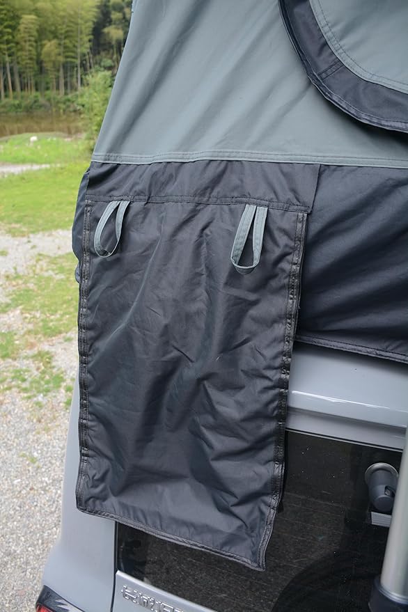 Inflatable SUV Roof Tent: 2-Person Waterproof Camping Shelter with Air-Beam Mattress - 300D Oxford Fabric &amp Aluminum Base for Outdoor Adventures - Easy Setup Under 5 Mins