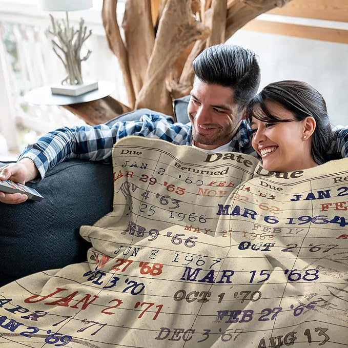 Reading Blanket Gifts for Book Lovers Book Gift for Women Book Blanket 60x 50 Librarian Gifts Birthday Christmas Thanksgiving Gift for Women