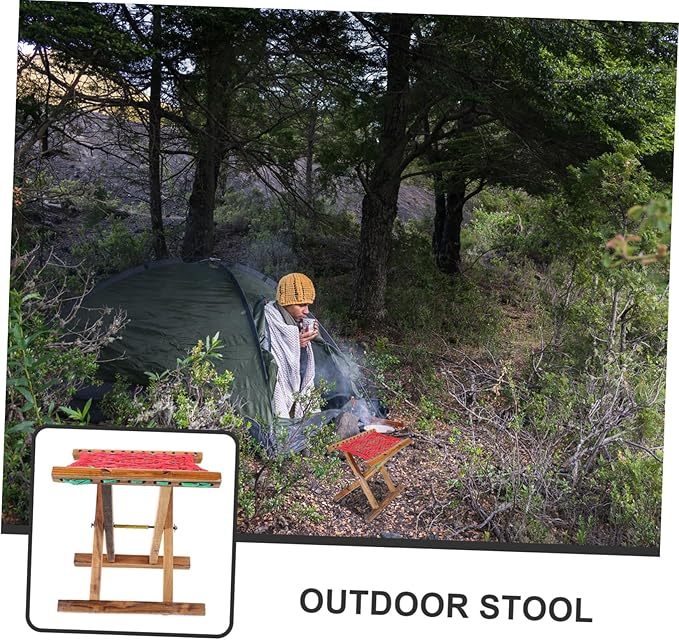 Portable Folding Fishing Stool Lightweight Ergonomic Design for Camping Outdoor Activities and Barbecues Easy to Store Construction No Assembly Required for Adults