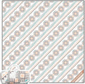 Whitsunday Picnic BlanketsOutdoor Beach Blanket Picnic Mat Camping Blankets Waterproof Foldable for Spring Summer Camping Beach Park Hiking (BigCross 80 * 80)