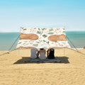 Capybara Camping Sun Shelter Beach Tent Portable Beach Sun Shade Outdoor Canopy for Camping Trips Fishing Picnic