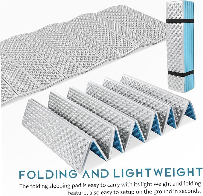 Insulated Camping Mat Pad for Hiking Beach Mat Thermal Sleeping Pad Outdoor Carpet