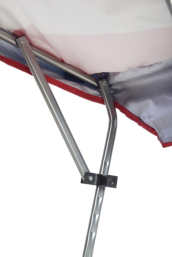 Quik Shade Adjustable Canopy Folding Shade Chair American Flag 0.8'l x 0.8'w x 1.3'h
