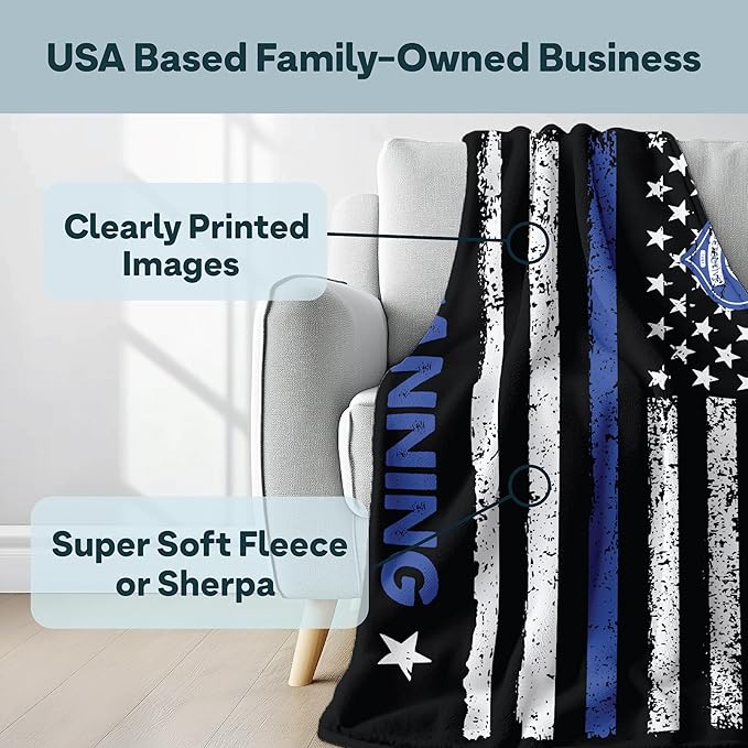Personalized Camo Blanket - Custom Name Camouflage Throw - Gift for Hunters &amp Outdoorsmen - Veterans Gift - Soft Sherpa - Printed in USA (Sherpa 50x60)
