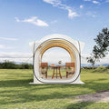 6x6ft Outdoor Gazebo Screen Tent Bubble Tent for Outside Mosquito Proof &amp Sun Shade Canopy Rainproof Camping Sun Shelter for Sports Camping Backyard Parties