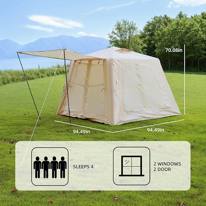 Inflatable Tent 4/6/8 Person