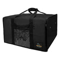 OujiuShark Insulated Pizza Bags for Delivery 20in x 20in x 12in Commercial Pizza Warmer Bag Large Pizza Carrier for Hot and Cold Food (Black)