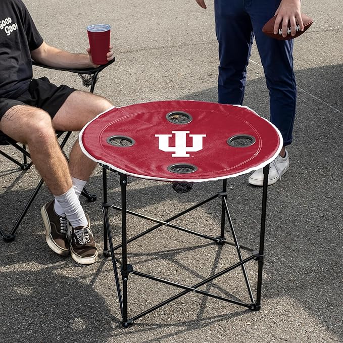 Logo Brands Officially Licensed NCAA Unisex Round Table One Size Team Color