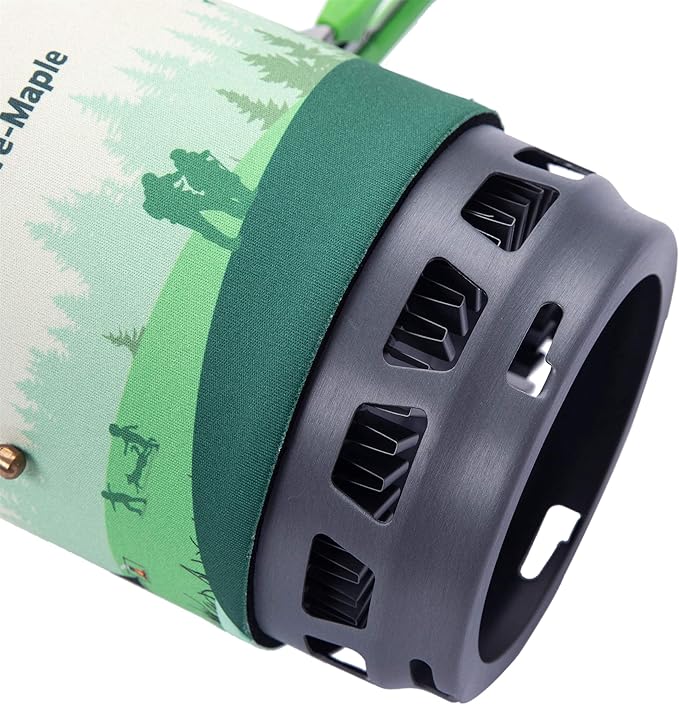 Fire-Maple Fixed Star 3 Personal Cooking System | Pot/Jet Burner Stove System with Electric Ignition | Ideal for Hiking Camping Backpacking Fishing Hunting Trips and Emergency Use Green
