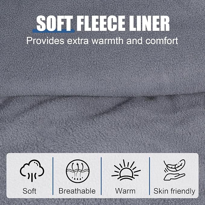 REDCAMP Sleeping Bags for Adults Fleece Warm Sleeping Bag 3-4 Season Comfortable for Hiking Traveling &amp Outdoor Activities