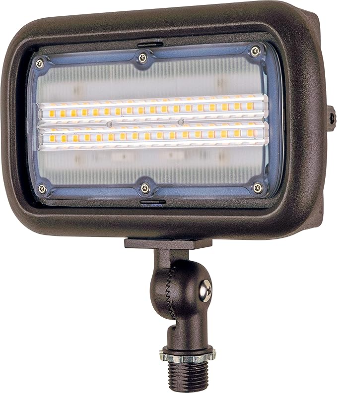 Newhouse Lighting WW30BRZ 30-Watt Outdoor LED Wall Wash Flood Light Weatherproof Bronze