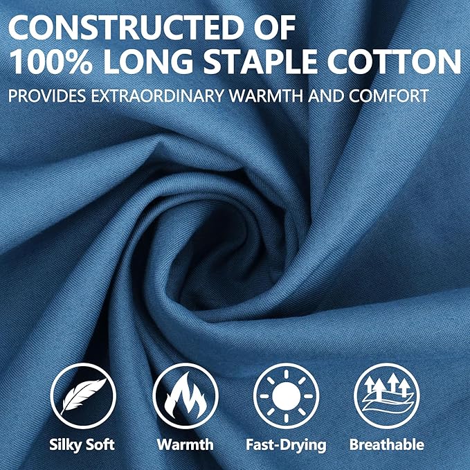 Sleeping Bag LinerLong Staple Cotton Adult Sleep Sack &amp Travel SheetsTravel Sleep Sack for Backpacking Hotels &amp Hostels Lightweight Travel Sheet Camping SheetsHas Full Length Zipper