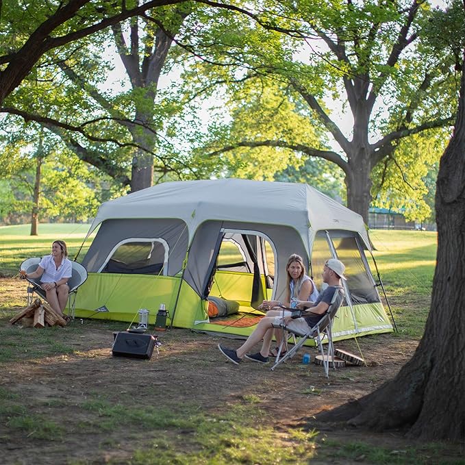 Core 9 Person Instant Cabin Tent - 14' x 9' Green (40008)