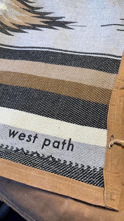 Waxed Canvas Camp Blanket - Waterproof Outdoor Picnic Mat | Water Repellent Military Blanket Ground Cloth Cover | Bushcraft Bedroll Camping Campfire Festival - 100 Cotton (Brown Diamond Regular)