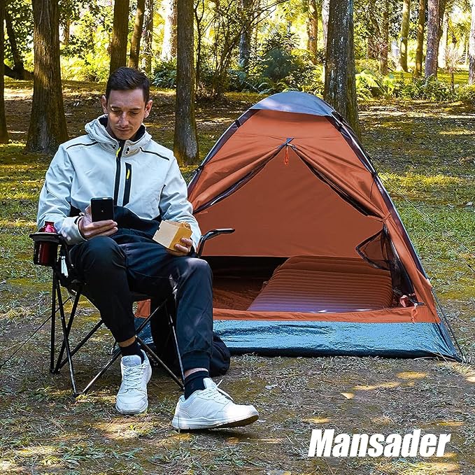 2 Person Camping Dome TentWaterproof Lightweight Portable Tents for Outdoor Camping Hiking Travel