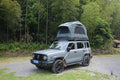 Inflatable SUV Roof Tent: 2-Person Waterproof Camping Shelter with Air-Beam Mattress - 300D Oxford Fabric &amp Aluminum Base for Outdoor Adventures - Easy Setup Under 5 Mins