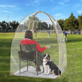EighteenTek® Pod All Weather Sports Tent with Attached Floor Instant Outdoor Bubble Tent Rainproof Camping Sun Shelter for Sports Events Camping Fishing Cheering 50 X 50 X 64H