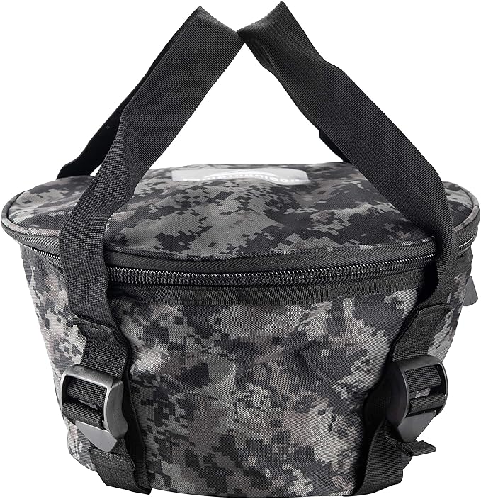 camping moon Dutch Oven 10 inch Storage Bag for Dodge Oven (Camouflage Pattern JP-DO-28BM)