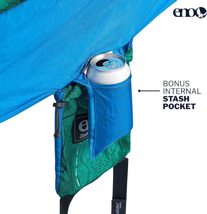 ENO Eagles Nest Outfitters DoubleNest Lightweight Camping Hammock 1 to 2 Person Special Edition Colors ATC