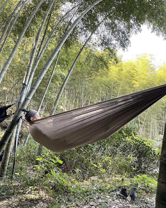 Sunyear Camping Hammock 4 Season Quilted Winter Hammock- Cozy and Durable Best for Cold Weather