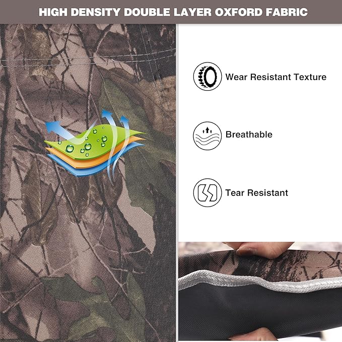 REDCAMP Folding Hunting Cots for Adults 500lbs XL Sleeping Cots for Hunting Extra Wide Portable for Camping Outdoor Travel Indoor Home Camo