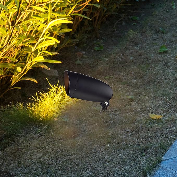 Nuvo SF76/646 One-Light Halogen Landscape Floodlight Dark Bronze 6.25-Inches