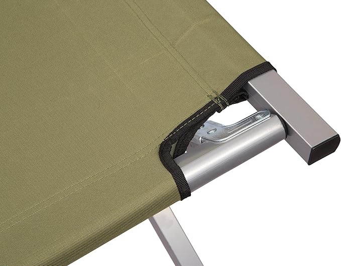 Trailblazer GI-Style Heavy Duty Folding Steel Cot | Sturdy Military-Style Camping Cot | Durable Steel Frame | Portable Foldable Design for Outdoor Adventures | Emergency Use | Survival &amp Prepper G