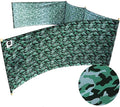 Forest Camo Pro Beach Recycled Polyester Rip-Stop 20 ft Lightweight Windscreen Privacy Screen Wind Blocker Free Matching Shoulder Bag