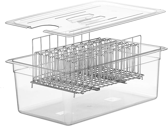 LIPAVI C20L-AP Lid for LIPAVI C20 Sous Vide Container tailored for the Anova Precision immersion circulator