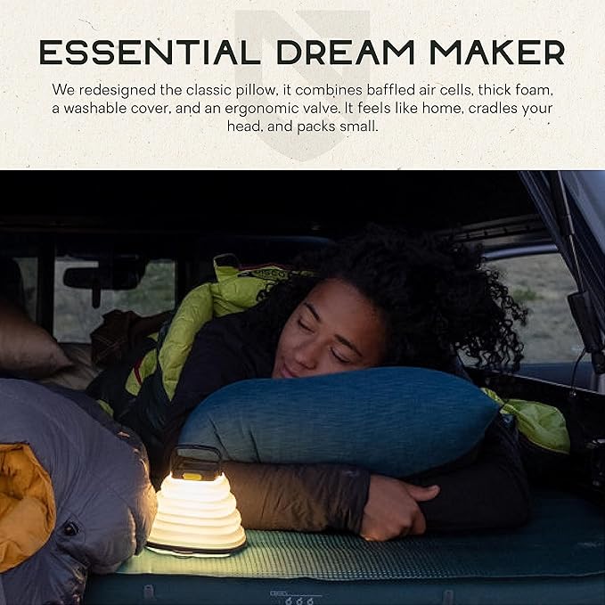 Nemo Equipment Fillo Backpacking &amp Camping Pillow - One Size - Abyss