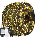 328 FT 1000 LED Christmas Lights Waterproof Christmas Lights Outdoor with 8 Modes&ampTimer Plug in Fairy Light for Xmas Garden Patio Tree Party Holiday Decoration (Warm White