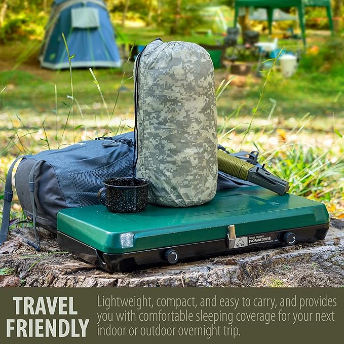 Maxam Sleeping Bag 28 x 73 Olive Drab