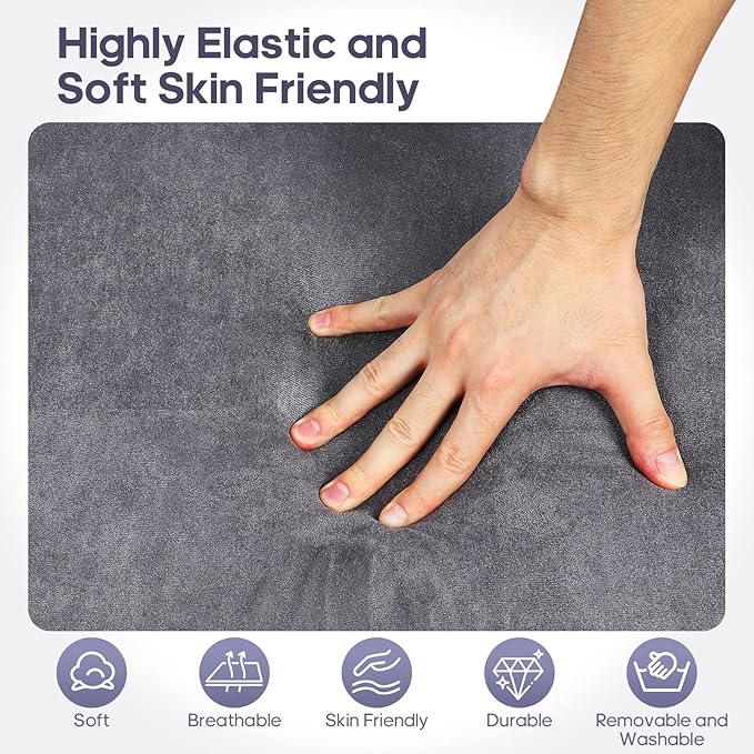 Tri-fold Memory Foam MattressHandle &amp Non-Slip Bottom 4 inch Single Folding Mattress with Washable Covers Travel Camping and Yoga Mat75 x 38 x 4