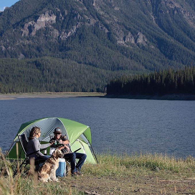 Coleman Sundome Camping Tent with Rainfly 2/3/4/6 Person Tent Sets Up in 10 Mins Weatherproof Shelter for Camping Festivals Backyard Sleepovers &amp More