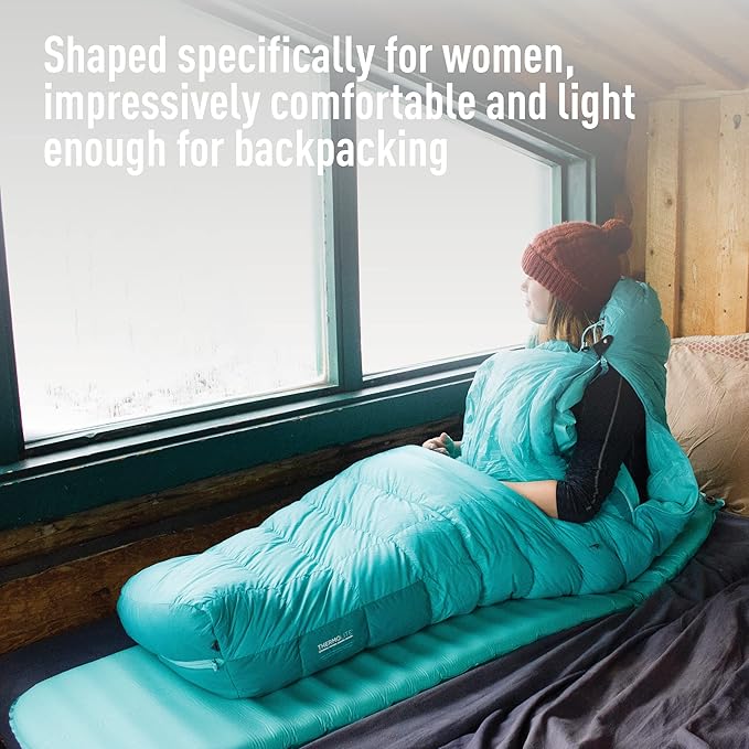 Sea to Summit Comfort Light Self-Inflating Foam Sleeping Pad for Camping and Backpacking Women's Large (72 x 23 x 2 inches)