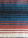Baja Authentic Mexican Falsa Blanket Perfect for YogaBeach CampingPicnic Car seat Cover Home Throw Decor(Rustic Red)