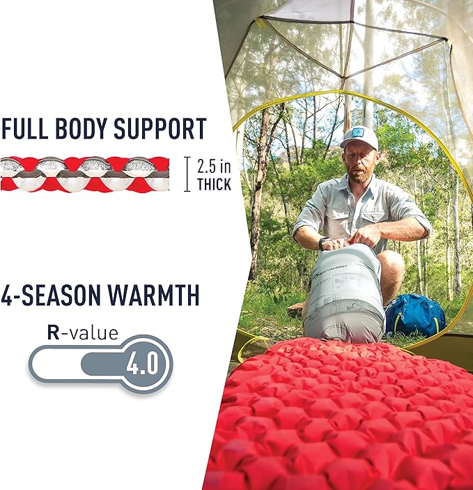Sea to Summit Comfort Plus Insulated Camping Air Mattress